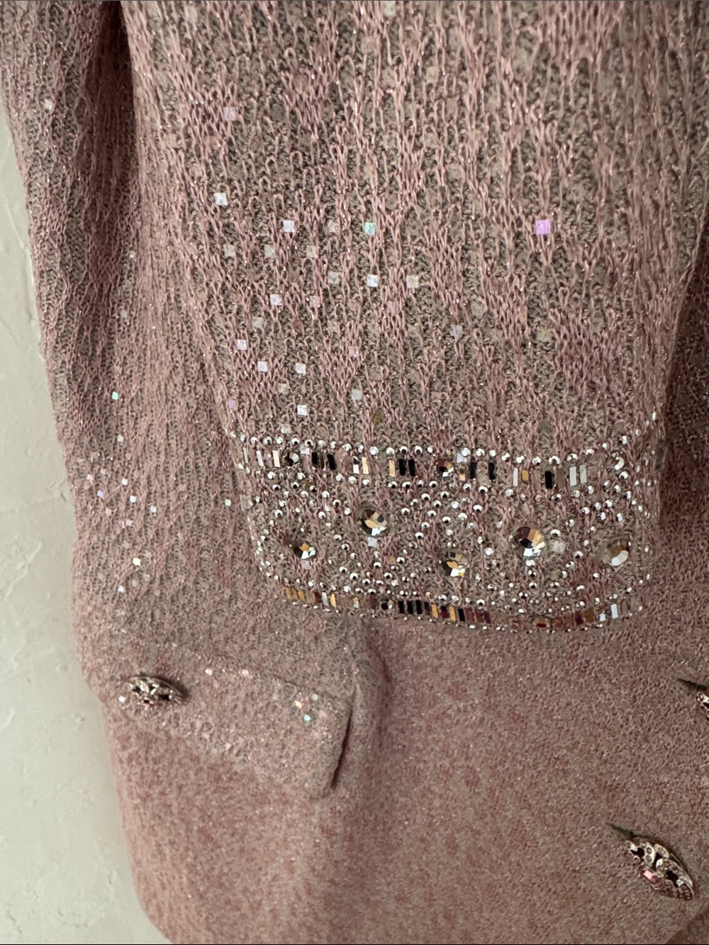 St.John - Couture by Marie Gray blush pink suit - Picture 7 of 14